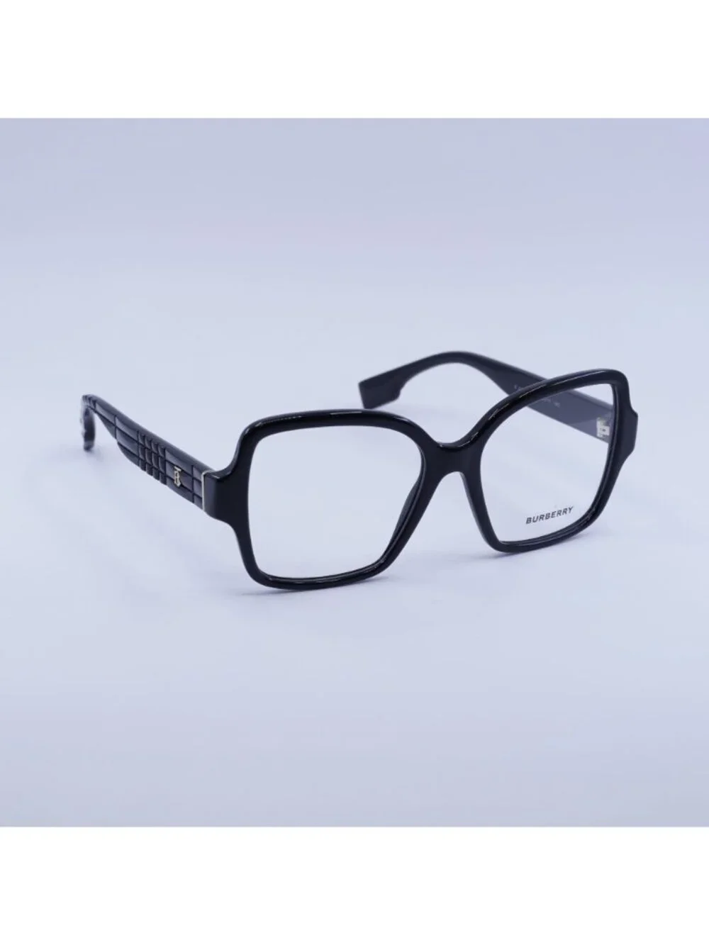 Burberry BE2374 3001 Eyeglasses Black 54mm Square Frame
